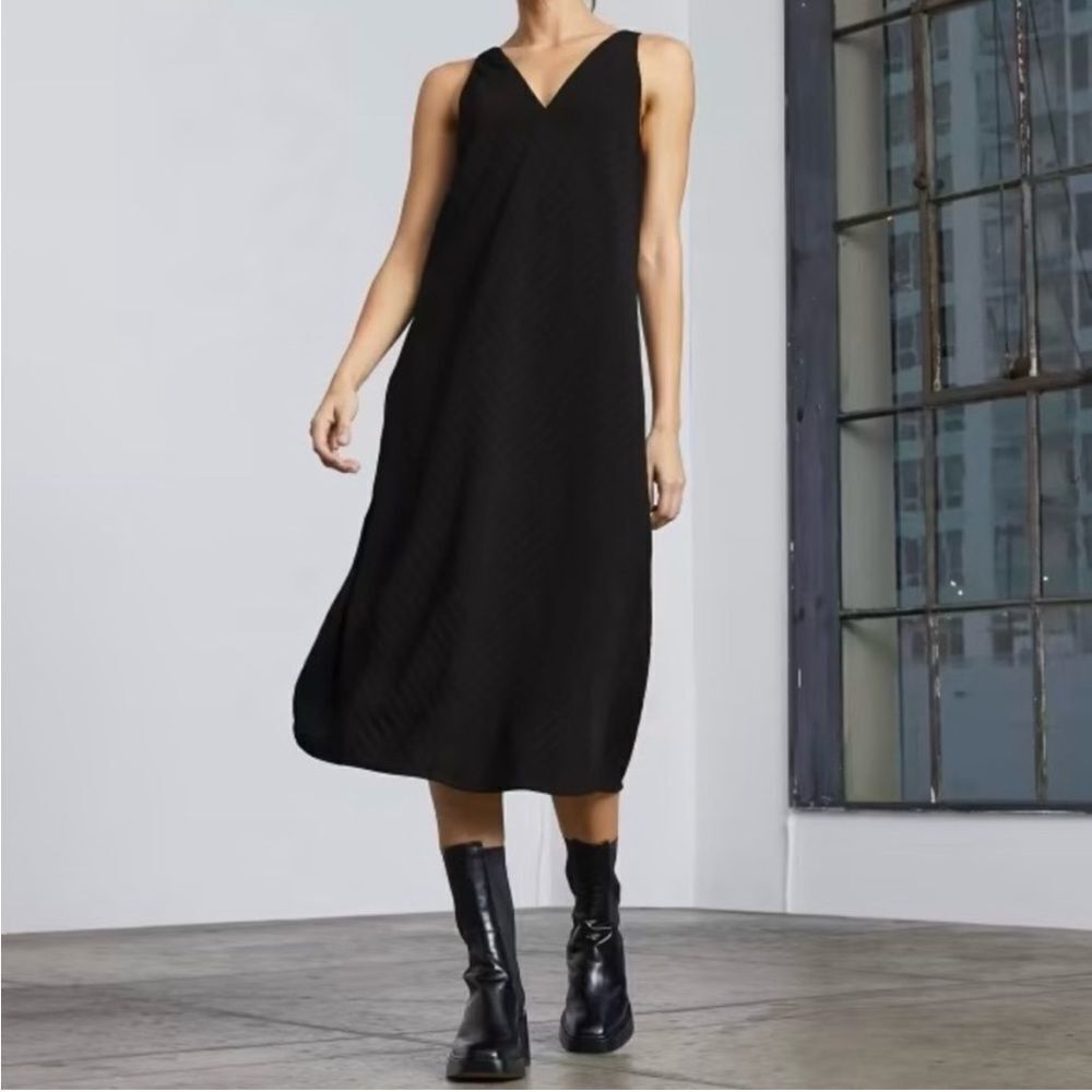 NWT Everlane The City Stripe Midi Dress Size 2